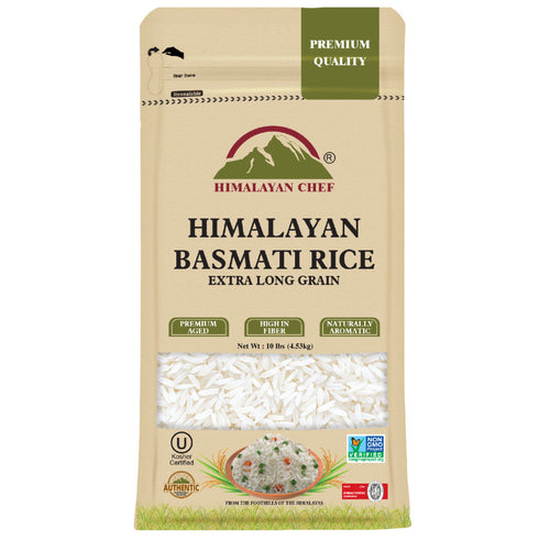 Extra Long Grain Basmati Rice 10 lbs | HIMALAYAN CHEF